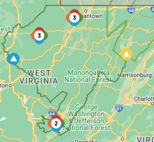 MonPower Outage Map